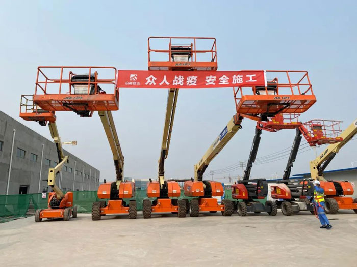 一线探营丨开云手机站官方版网站登录入口为工地复工按下“快进键”